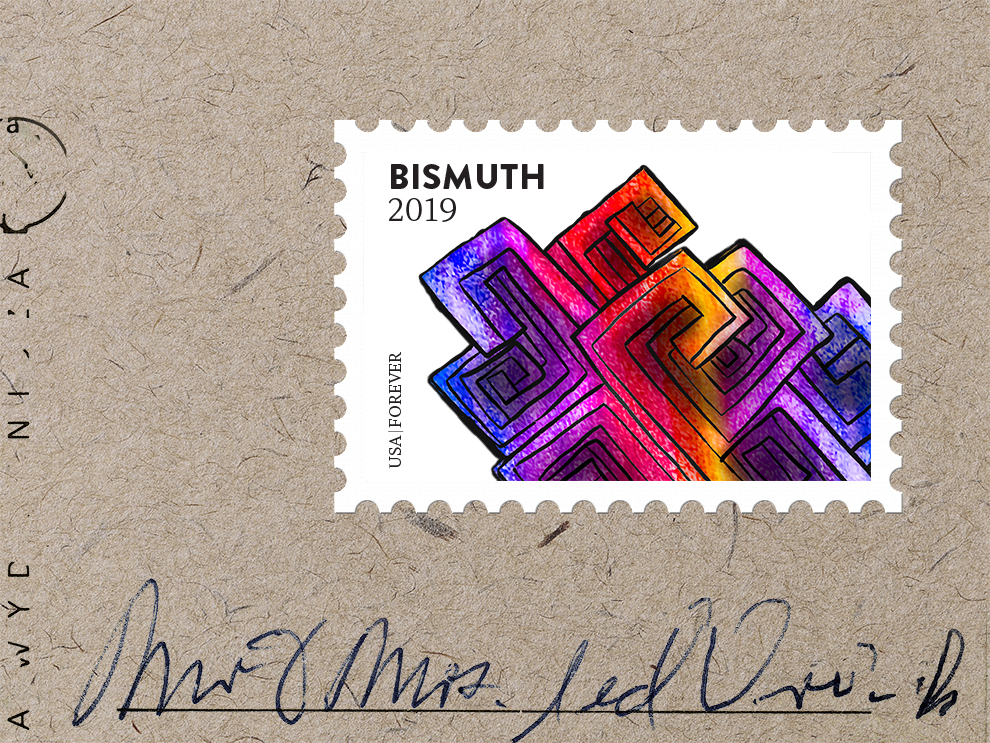 Bismuth Stamp